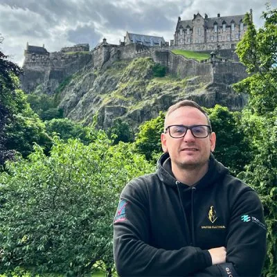 Chris Reilly, Co-founder & Electrician at Spartan Electrical Scotland