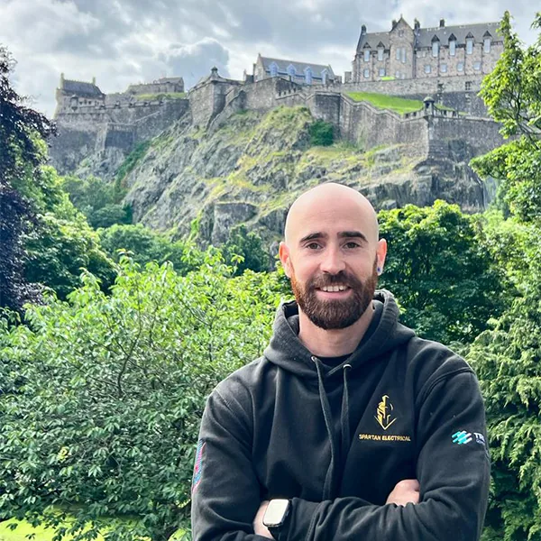 Carlos Tomas Callado, Co-founder & Electrician at Spartan Electrical Scotland