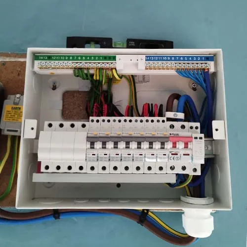Consumer unit work in progress